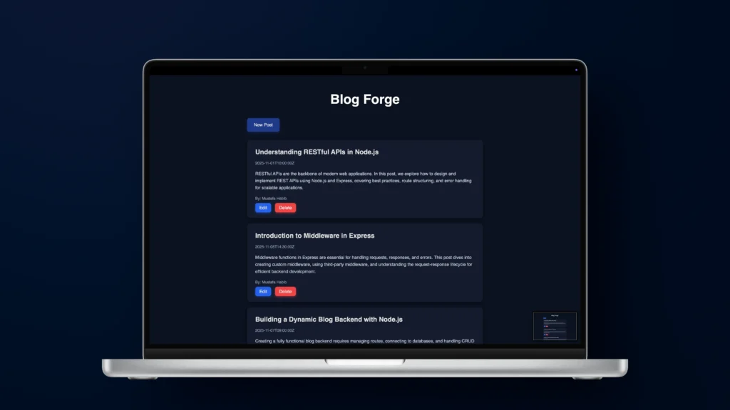 blog forge banner